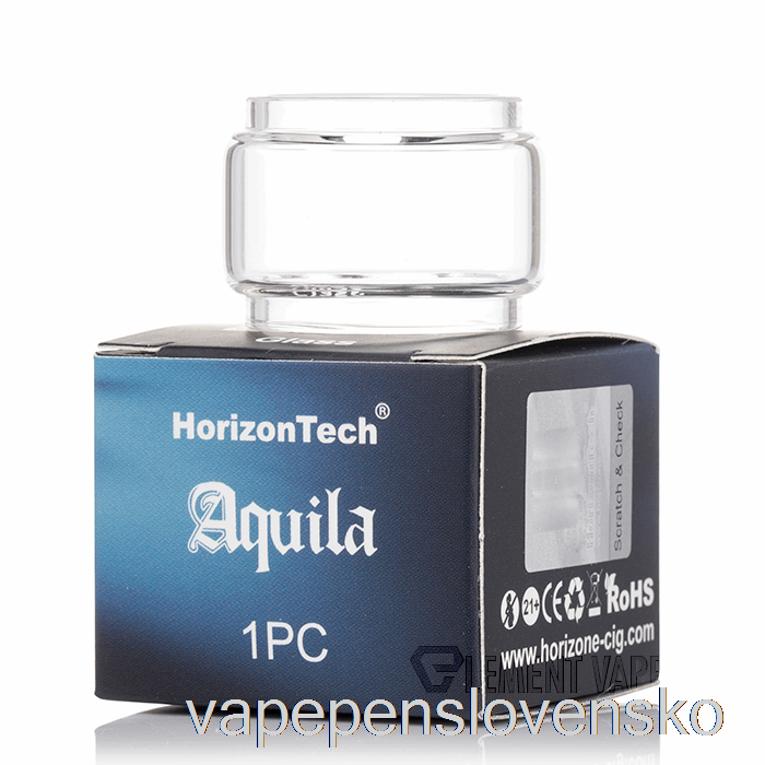 Horizon Tech Aquila Náhradné Sklo 5ml Bublinkové Sklo Vape Cigareta
